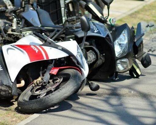 Deux-roues accidenté Réparation ou mise à la casse